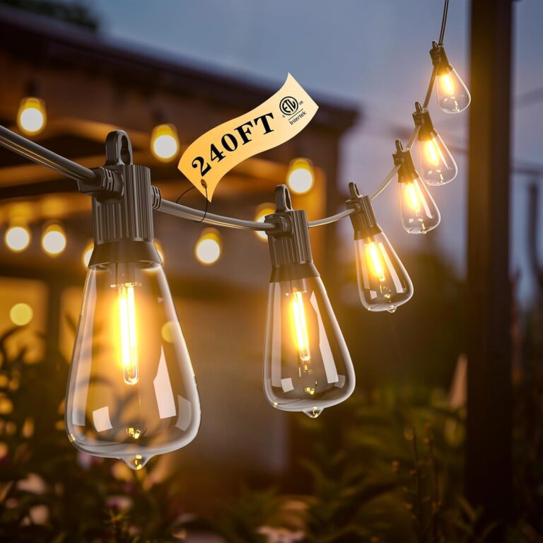 240 ft Outdoor String Lights